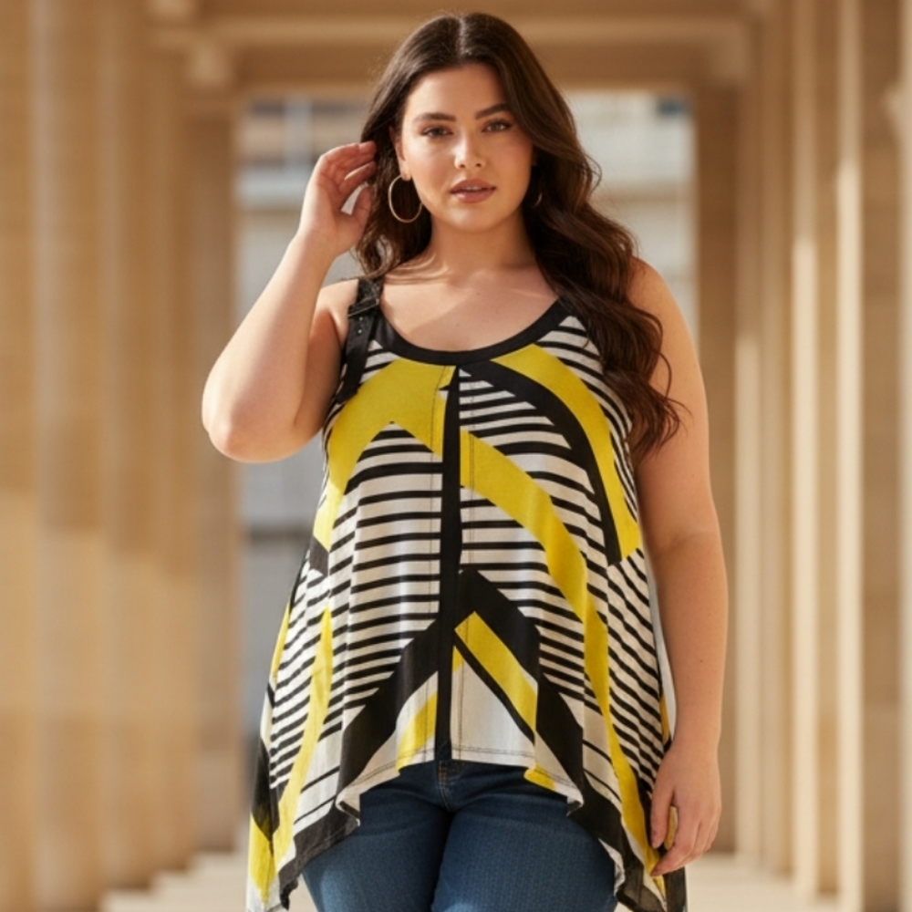 Ashley Stewart Sleeveless Blouse